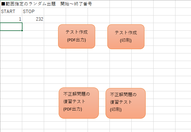 単語テストは毎日でも出せます テスト自動作成システム 塾の裏側をご紹介 大学受験のseras学院 茨木校